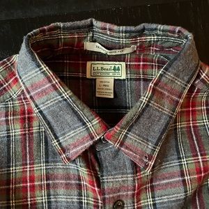 L.L. Bean Flannel Traditional Fit (L)